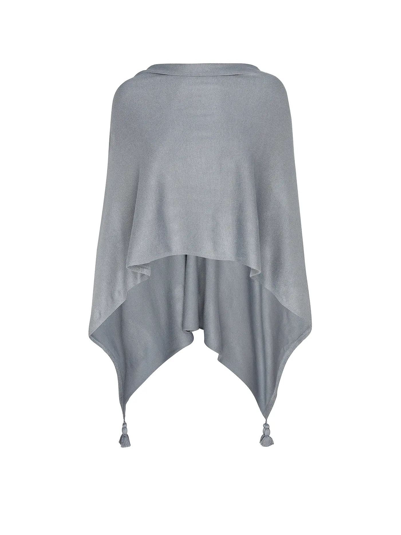 COMMA | Cape - Poncho | grau